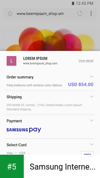 Samsung Internet Browser app screenshot 5