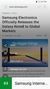Samsung Internet Browser apk screenshot 4