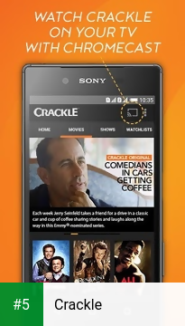 Crackle app screenshot 5
