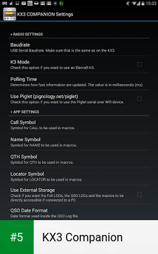 KX3 Companion app screenshot 5
