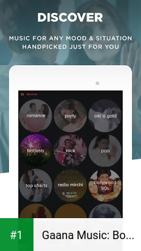 Gaana Music: Bollywood Songs & Radio app screenshot 1