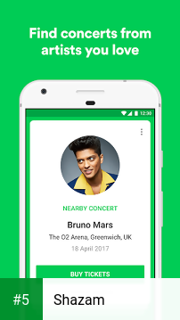 Shazam app screenshot 5