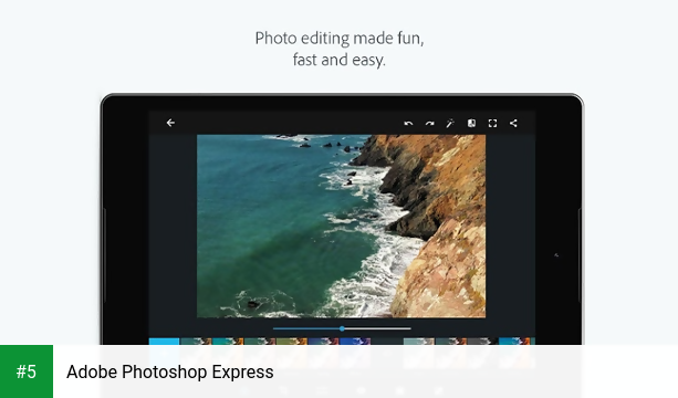 Adobe Photoshop Express app screenshot 5