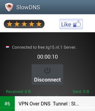 VPN Over DNS  Tunnel : SlowDNS apk screenshot 6