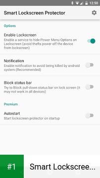 Smart Lockscreen protector app screenshot 1