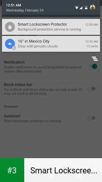 Smart Lockscreen protector app screenshot 3