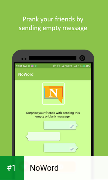 NoWord app screenshot 1