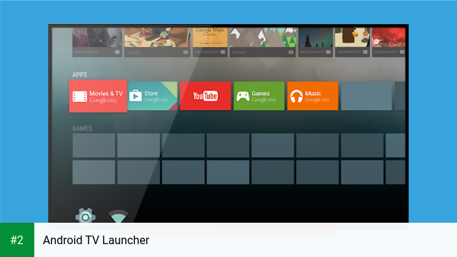 Android TV Launcher apk screenshot 2