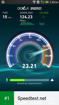 Speedtest.net app screenshot 1