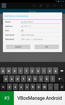 VBoxManage Android app screenshot 3