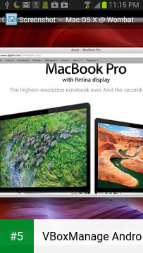 VBoxManage Android app screenshot 5
