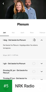 NRK Radio app screenshot 5