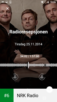 NRK Radio apk screenshot 6