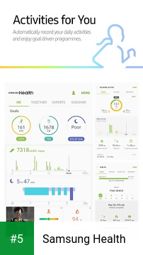 Samsung Health app screenshot 5
