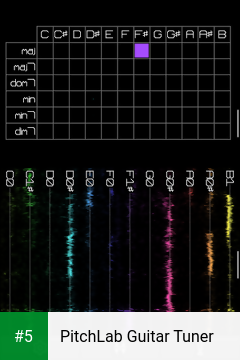 PitchLab Guitar Tuner app screenshot 5