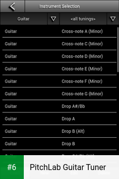 PitchLab Guitar Tuner apk screenshot 6
