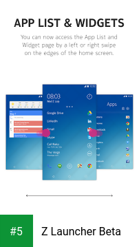Z Launcher Beta app screenshot 5