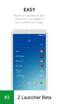 Z Launcher Beta app screenshot 3