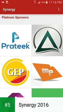 Synergy 2016 app screenshot 5