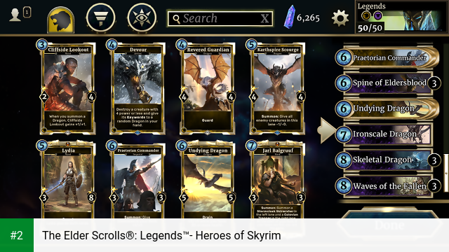 The Elder Scrolls®: Legends™- Heroes of Skyrim apk screenshot 2