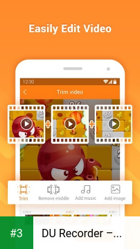 DU Recorder – Screen Recorder, Video Editor, Live app screenshot 3