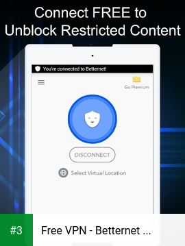 Free VPN - Betternet VPN Proxy & Wi-Fi Security app screenshot 3