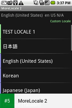 MoreLocale 2 app screenshot 5