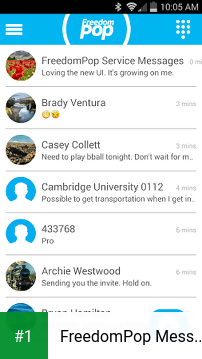 FreedomPop Messaging Phone/SIM app screenshot 1