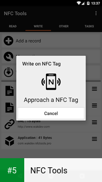 NFC Tools app screenshot 5