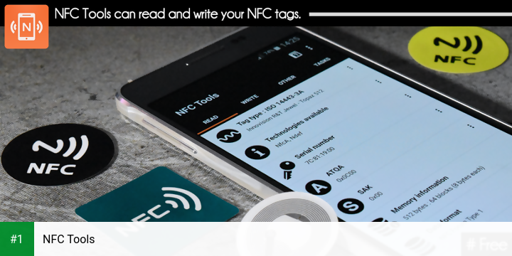 NFC Tools app screenshot 1