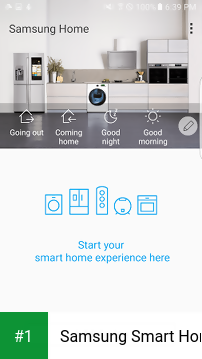 Samsung Smart Home app screenshot 1