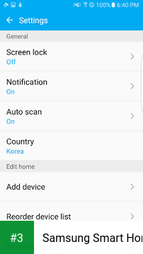 Samsung Smart Home app screenshot 3