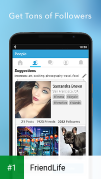 FriendLife app screenshot 1