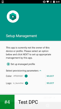 Test DPC apk screenshot 4