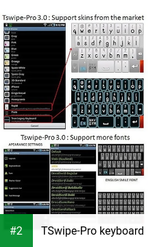 TSwipe-Pro keyboard apk screenshot 2