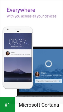 Microsoft Cortana app screenshot 1