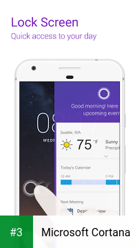 Microsoft Cortana app screenshot 3