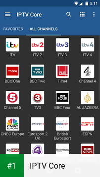 IPTV Core app screenshot 1