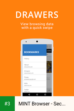 MINT Browser - Secure & Fast app screenshot 3