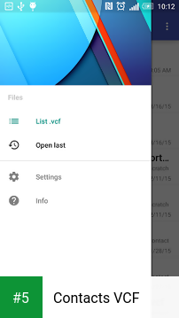 Contacts VCF app screenshot 5