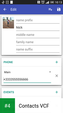 Contacts VCF apk screenshot 4