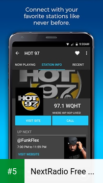 NextRadio Free Live FM Radio app screenshot 5