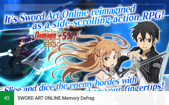 SWORD ART ONLINE:Memory Defrag apk screenshot 2