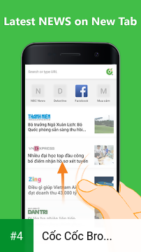 Cốc Cốc Browser apk screenshot 4
