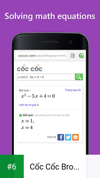 Cốc Cốc Browser apk screenshot 6