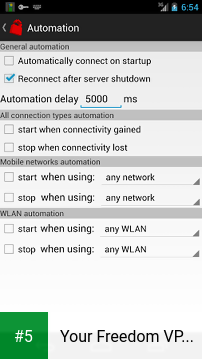 Your Freedom VPN Client app screenshot 5