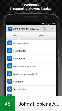Johns Hopkins ABX Guide 2017 app screenshot 5