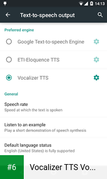 Vocalizer TTS Voice (English) apk screenshot 6