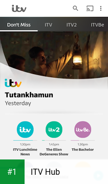 ITV Hub app screenshot 1