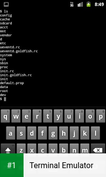 Terminal Emulator app screenshot 1